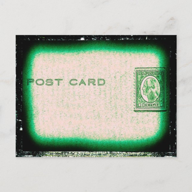 Carte postale (verte) (Devant)