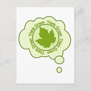 Carte postale verte - personnaliser