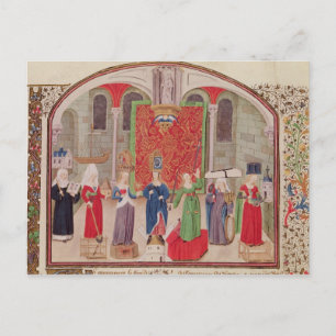 Carte Postale Vertus théologiques et cardinales