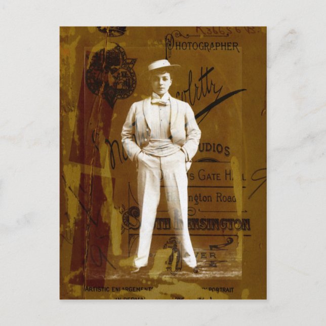 Carte Postale Vesta Tilley (Devant)