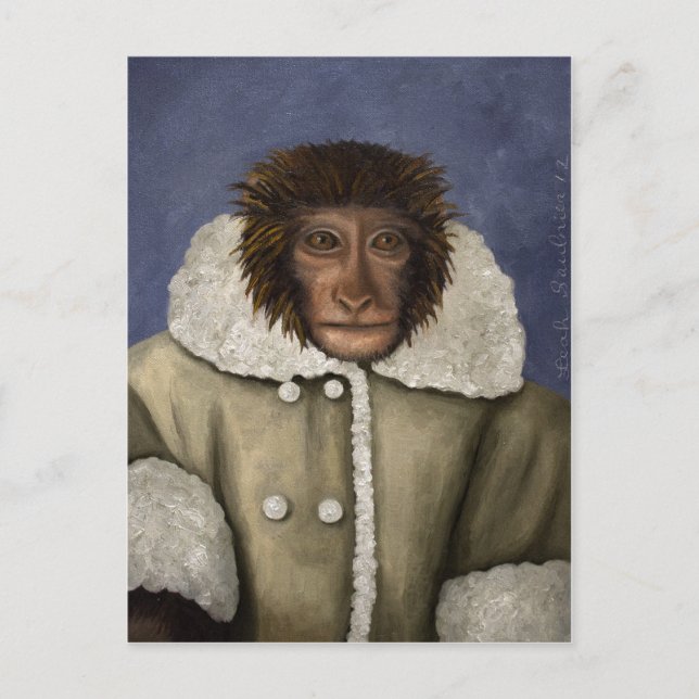 Carte Postale Veste de singe (Devant)