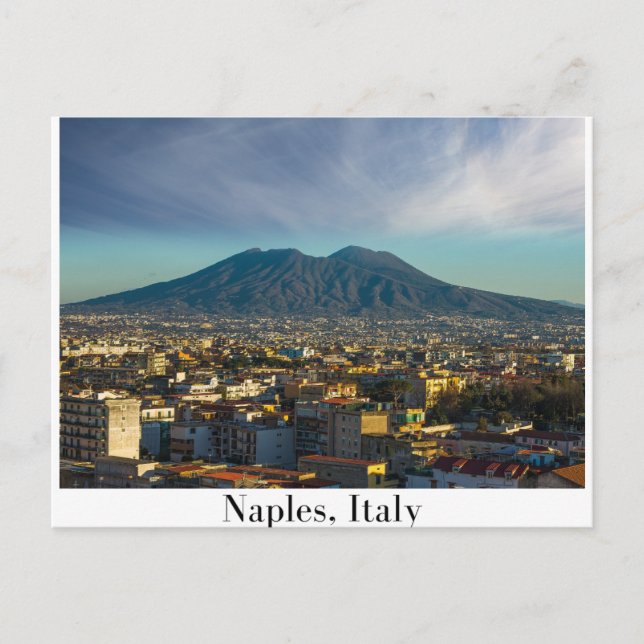Carte postale Vesuvius (Naples, Italie) (Devant)