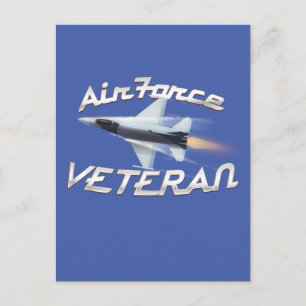 Carte Postale Vétéran de l'armée de l'air