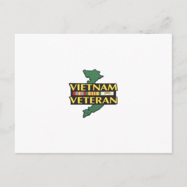 Carte Postale Vétéran du Vietnam (Devant)
