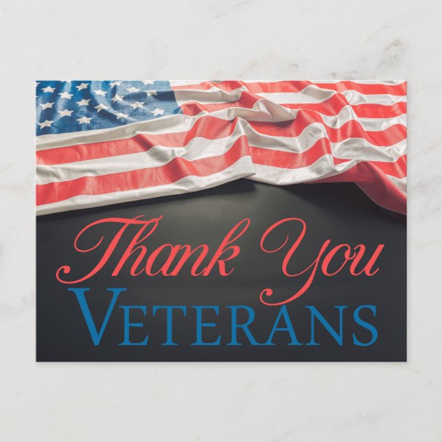 Carte Postale Veterans Day Postcard (Devant)