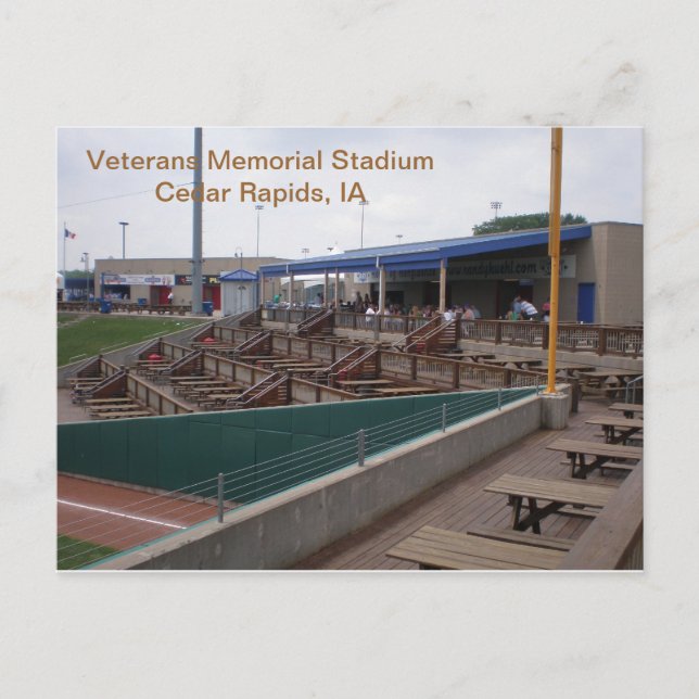 Carte postale - Veterans Memorial Stadium - 2011-0 (Devant)