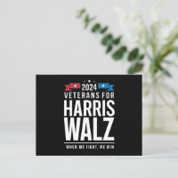 Vétérans pour Harris Walz 2024 Présidentielle