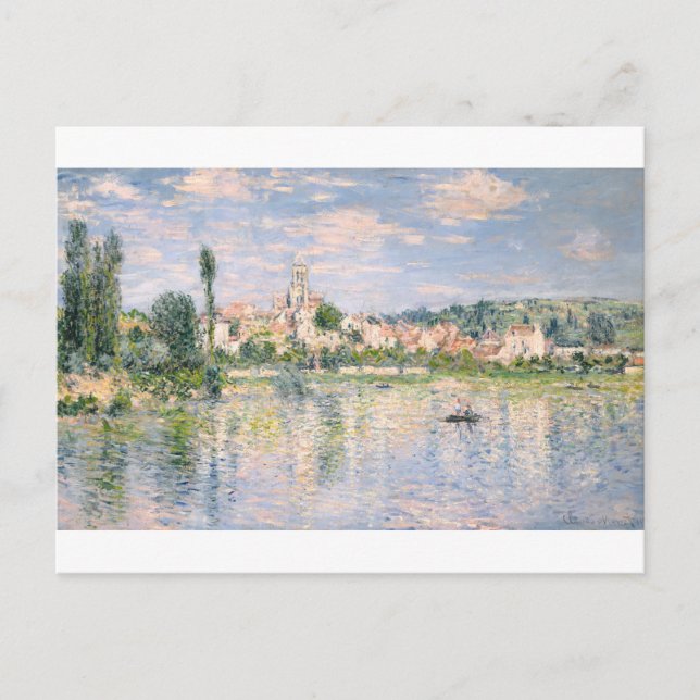 Carte Postale Vetheuil à Summer by Claude Monet (Devant)