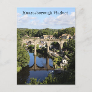 Carte Postale Viaduc de Knaresborough, Angleterre