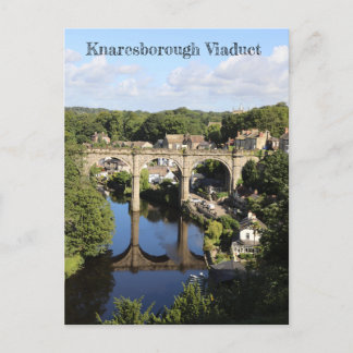 Carte Postale Viaduc de Knaresborough, Angleterre