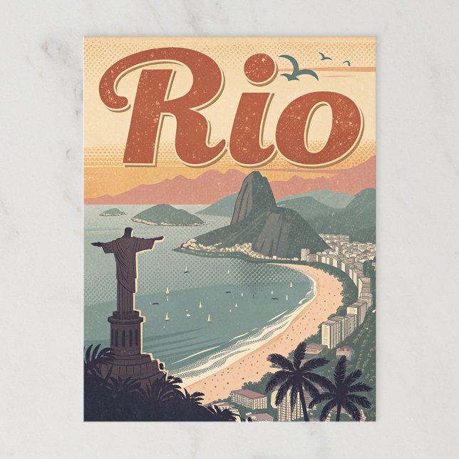 Carte Postale Vibe de Rio (Créateur téléchargé)