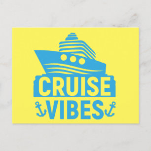 Carte Postale Vibes de croisière