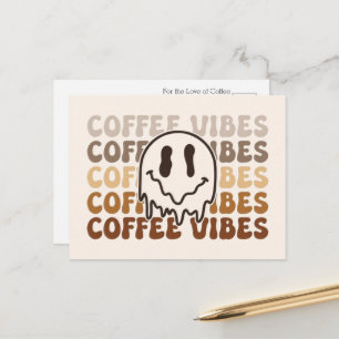 Carte Postale Vibes du Café