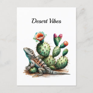 Carte Postale Vibes du désert