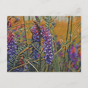 Carte Postale Vibrant Lupine Arctique