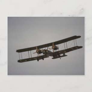 Carte Postale Vickers Vimy, bombardier de la Première Guerre mon