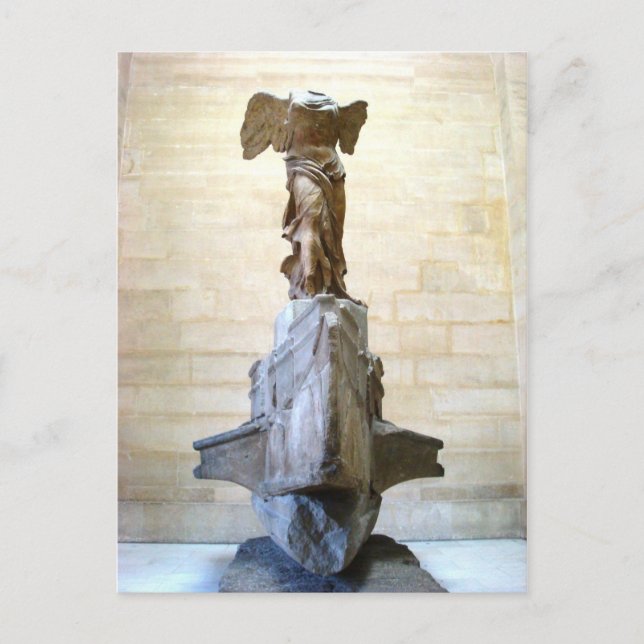 Carte Postale Victoire ailée de Samothrace Nike (Devant)