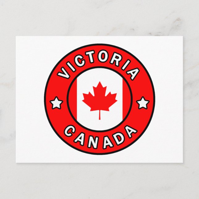 Carte Postale Victoria Canada (Devant)
