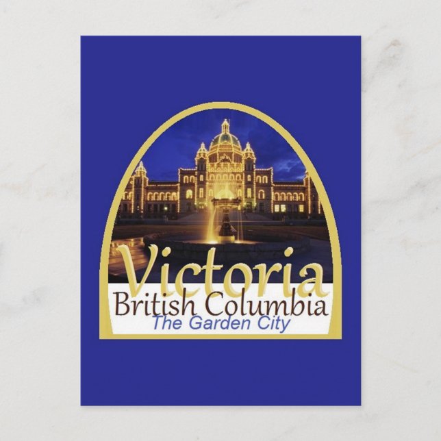 Carte Postale VICTORIA Canada (Devant)