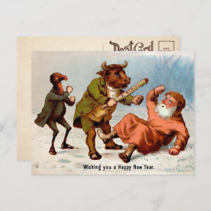 Carte postale Victorian A Strike New Years