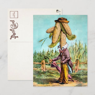 Carte postale Victorian Corn Man 