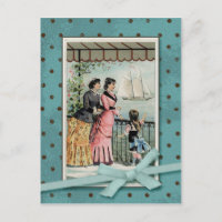 Victorian Dames & Girl Reproduction Vintage