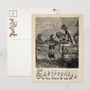 Carte postale Victorian Grasshopper Song