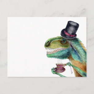 Carte Postale Victorian Tyrannosaure