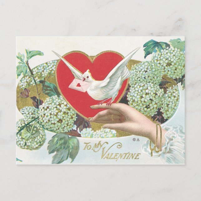 Carte postale Victorian Valentine (Devant)
