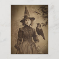 Victorian Witch Sepia Portrait style 5