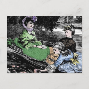 Carte postale victorienne