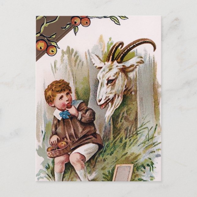 Carte postale victorienne vintage (Devant)