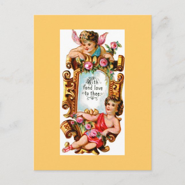 Carte postale victorienne vintage (Devant)