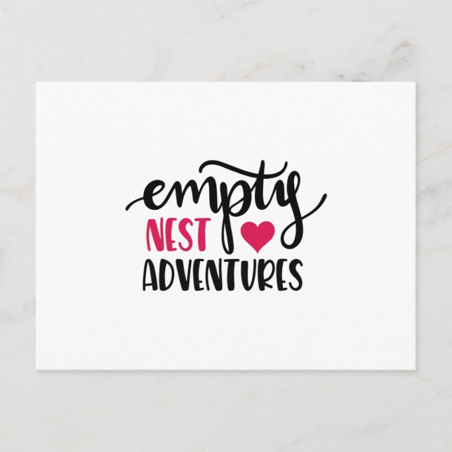 Carte Postale Vide aventure d'amour de nid (Devant)