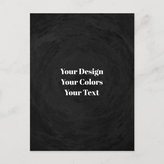 Carte Postale Vide - Créez votre propre modèle (Devant)