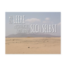 Carte postale « Vide & Recherche de soi »