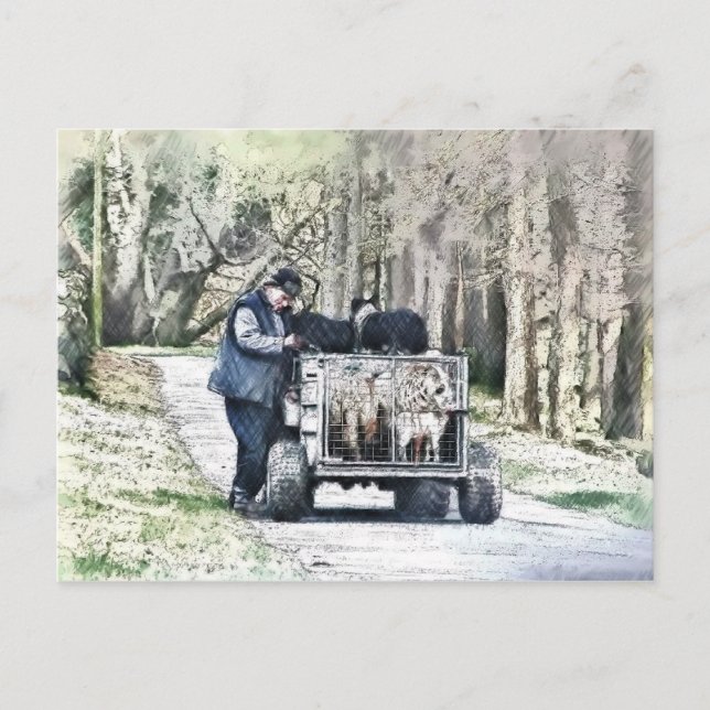 CARTE POSTALE VIE AGRICOLE (Devant)