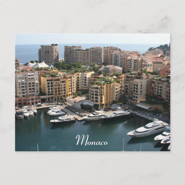 Carte Postale vie monaco (Devant)