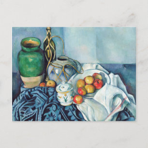 Carte Postale Vie morte avec pommes 1 par Paul Cézanne