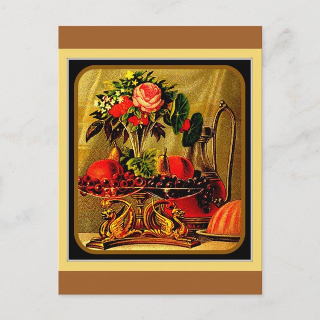 Carte Postale Vie morte victorienne (Devant)