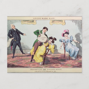 Carte Postale Vie rendue facile : Prescription pour la