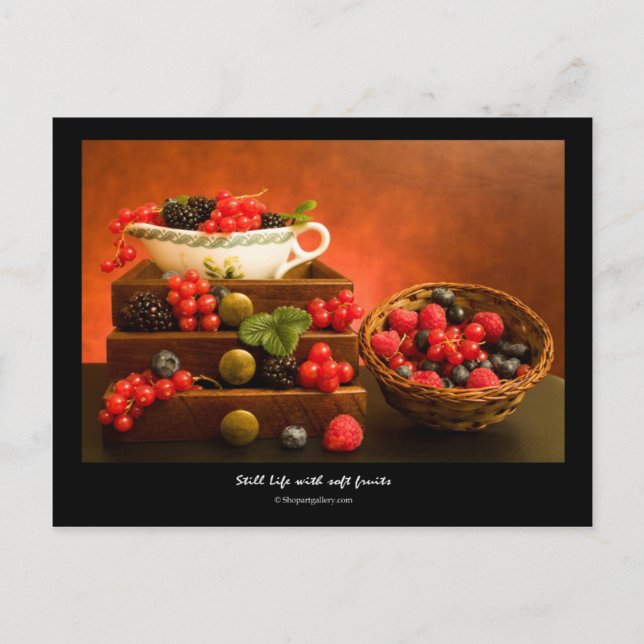 Carte Postale Vie Toujours Avec Des Fruits Doux (Devant)