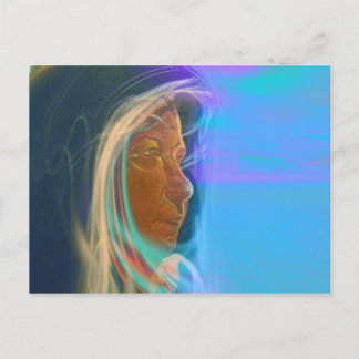 Carte Postale Vieille femme