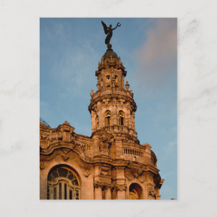 Carte Postale Vieille flèche de bâtiment, La Havane, Cuba
