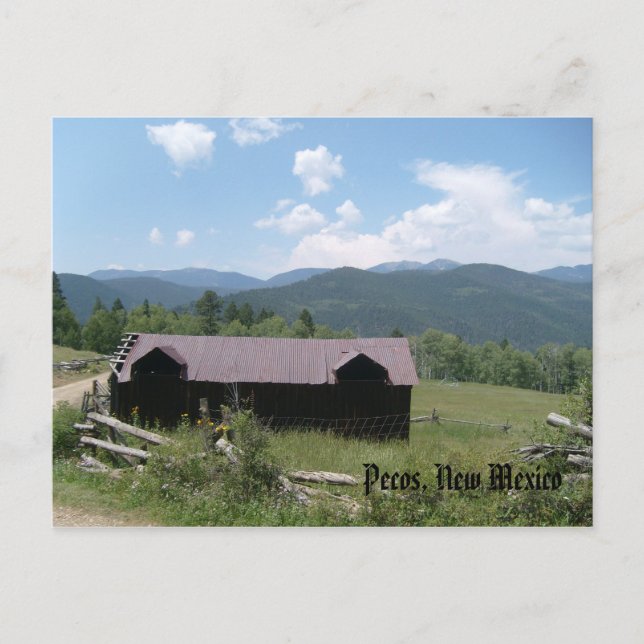 Carte Postale Vieille grange (Devant)