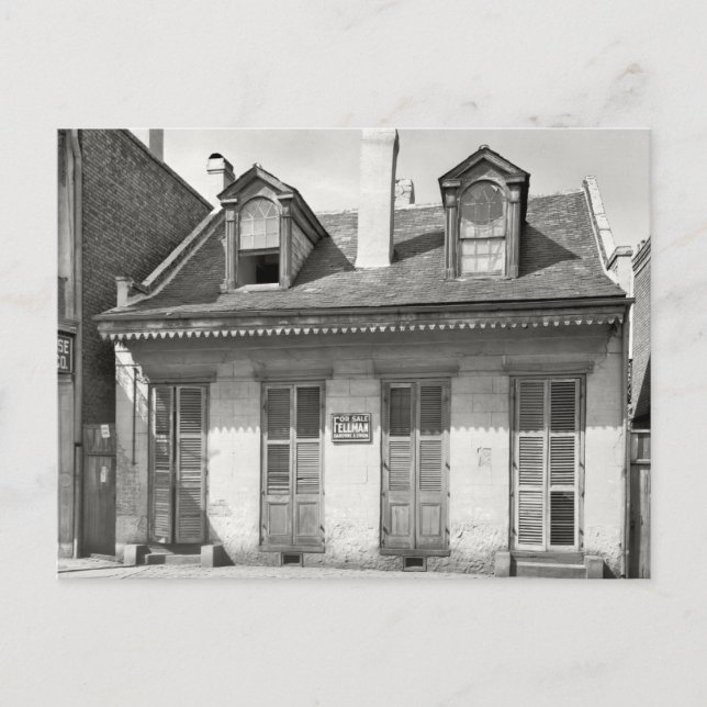 Carte Postale Vieille Maison du Quartier Français (Devant)