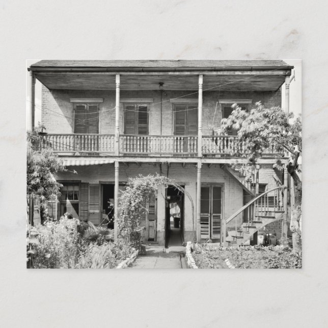 Carte Postale Vieille Maison du Quartier Français (Devant)