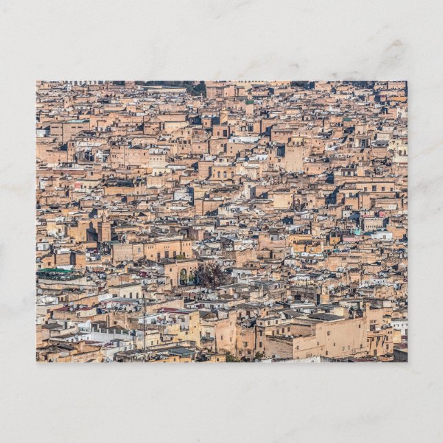 Carte Postale Vieille Médina, Fès Maroc (Devant)