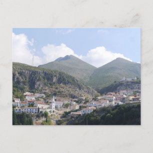 Carte Postale Vieille ville de Dhermi, Albanie