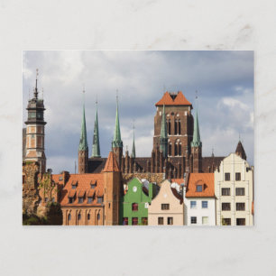 Carte Postale Vieille ville de Gdansk